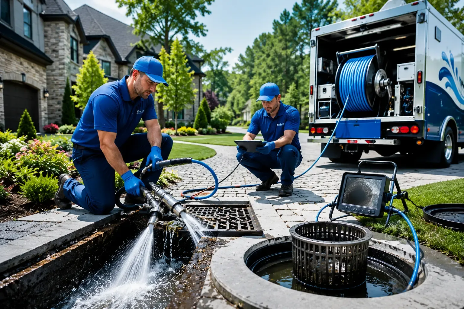 Local outdoor drain cleaning professionals in Massena, IA